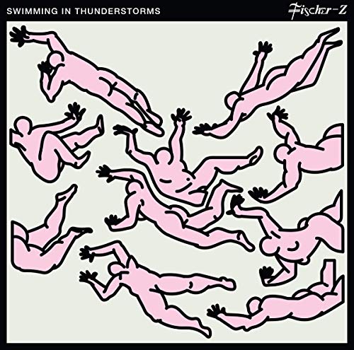 Album cover: pink figures falling against a pale green background.