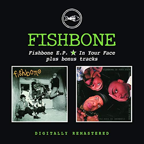 CD cover for Fishbone’s “Fishbone E.P.” and “In Your Face” albums.