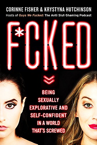 Book cover with red neon title "F*cked" and portraits of two women.