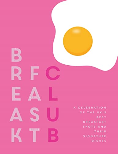 Pink book cover with a fried egg illustration and large text: "Breakfast Club".