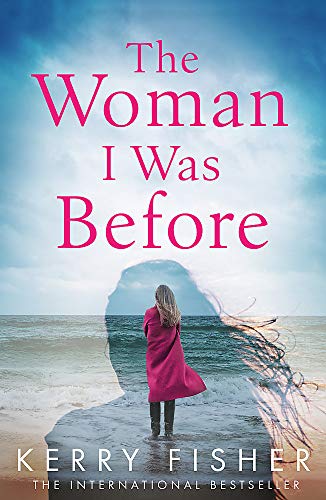Book cover showing a woman in a red coat standing on a beach.