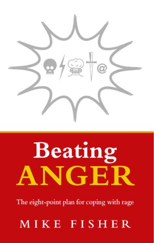 Book cover: red background with spiky grey burst and white text.