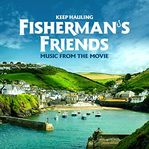Album cover showing a coastal village with small boats in a harbor under sky.