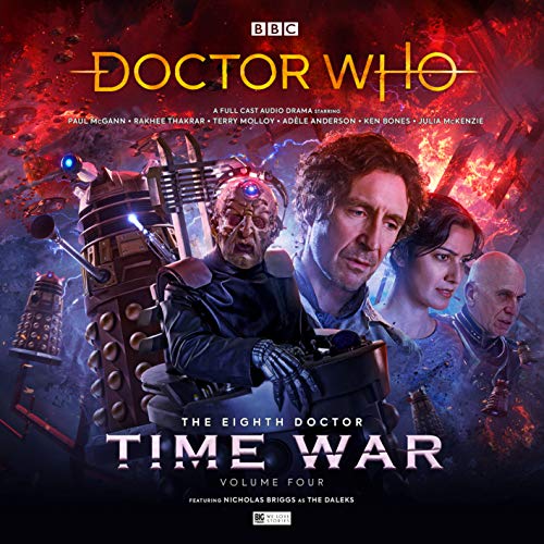 Doctor Who cover featuring the Eighth Doctor, Daleks, and other characters.