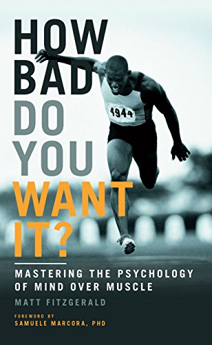 Book cover: runner in action with bold title "How Bad Do You Want It?".