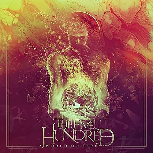CD cover art: figure holding a fiery globe against a swirling, abstract background.