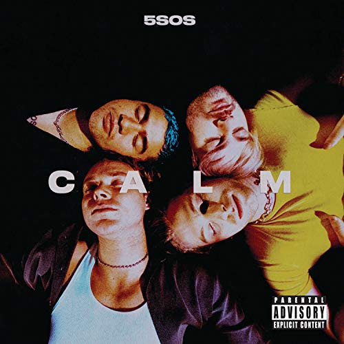 Album cover featuring four band members lying in a circle with eyes closed.