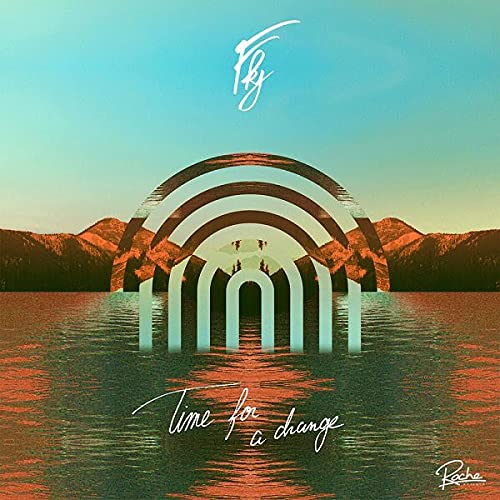 Album cover for Fkj’s “Time For A Change” with an arched tunnel scene.