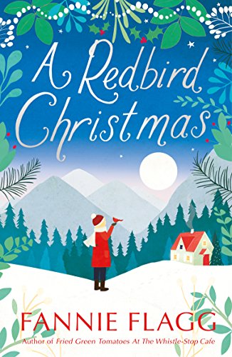 Book cover: winter scene with a person and a red bird.