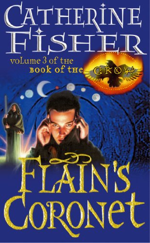 Book cover: young man with hands to head, crow, and swirling blue design.