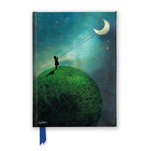Journal cover depicting a silhouetted figure swinging on a moonlit swing.