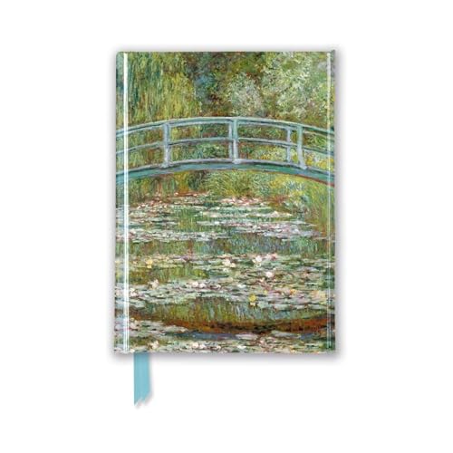 Monet’s painting of a Japanese footbridge over a lily pond.