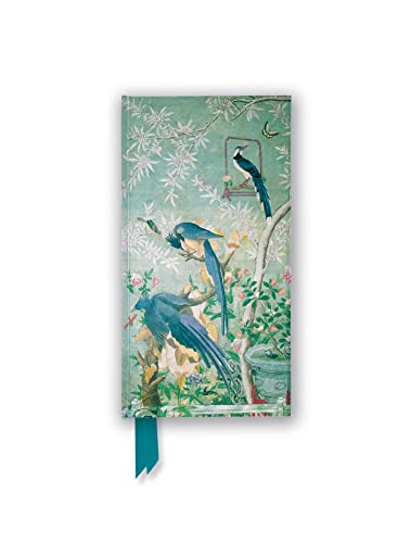 Slim journal cover featuring a vintage illustration of blue magpie jays.
