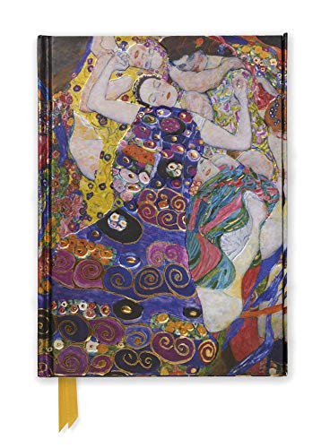 Journal cover featuring Klimt’s “The Virgin” painting with gold detailing.