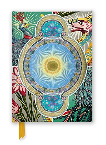Closed journal with ornate, colorful design inspired by the Royal Pavilion.