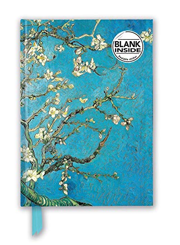 Van Gogh’s “Almond Blossom” painting on a blank journal cover.