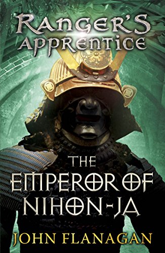 Book cover featuring a samurai in golden helmet and dark armor.