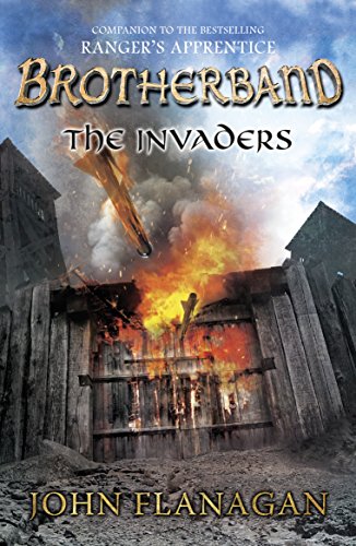 Book cover: “The Invaders” depicts a burning coastal fortress and falling ship.