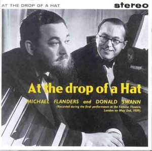 CD cover featuring black and white portraits of Flanders and Swann.