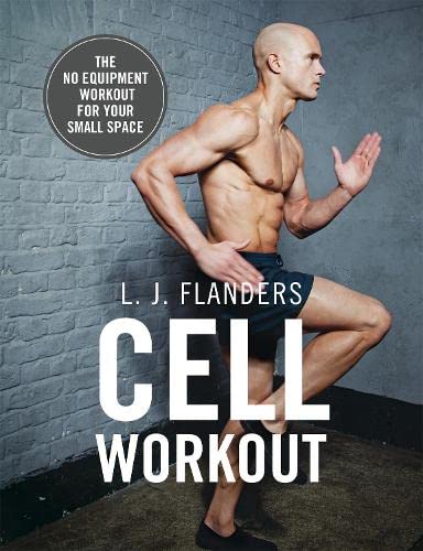 Book cover featuring a muscular man in workout attire, titled “Cell Workout”.
