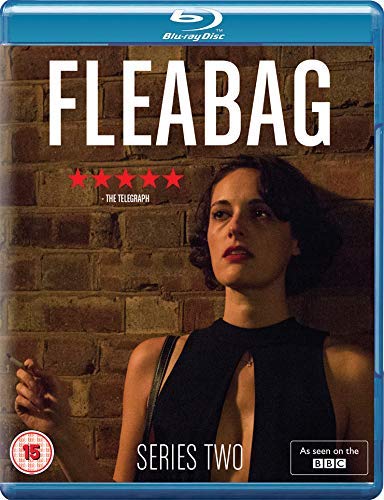 Blu-ray cover for "Fleabag: Series Two" featuring Phoebe Waller-Bridge.