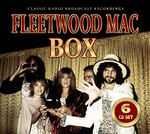 Fleetwood Mac box set with band photo and “6 CD SET” badge.