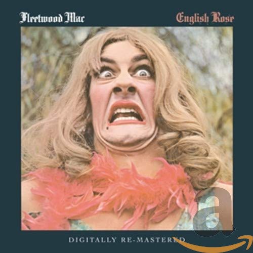 Fleetwood Mac "English Rose" CD cover with a distorted portrait of a woman.