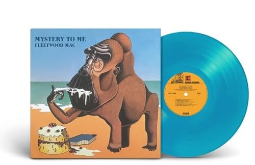 Fleetwood Mac “Mystery To Me” vinyl record with gorilla cover art.