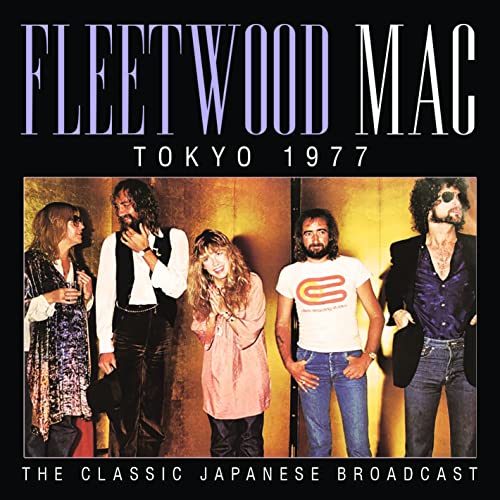 Fleetwood Mac album cover, Tokyo 1977, featuring the band members.