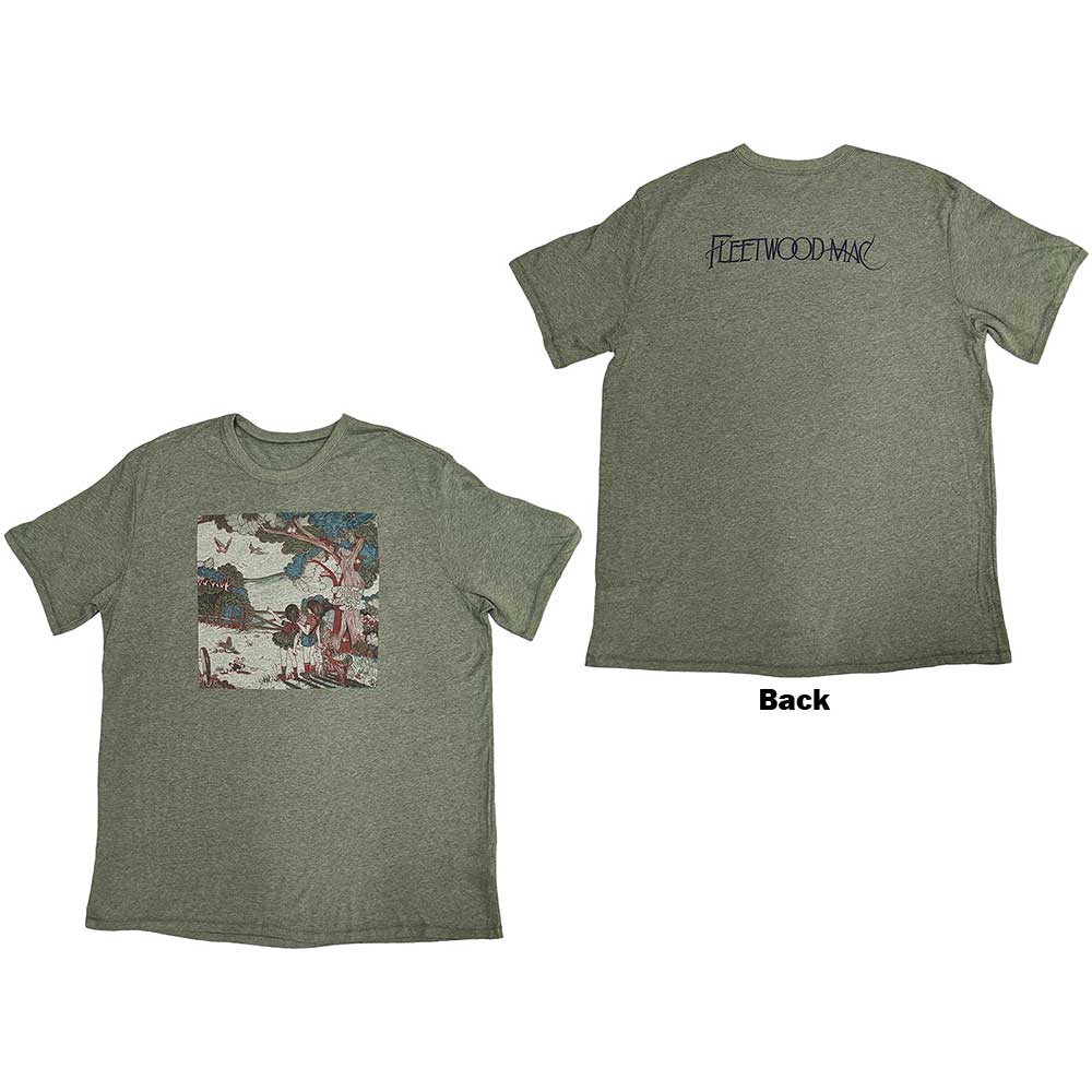 XX-Large black unisex t-shirt featuring Kiln House album artwork on the back.