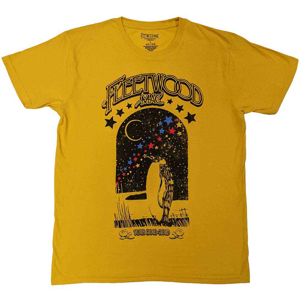 Fleetwood Mac tour t-shirt, medium size, featuring a penguin design.