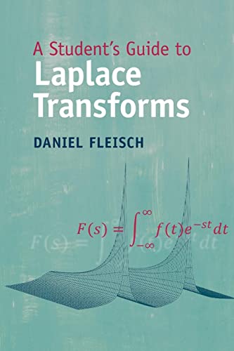 Book cover: "A Student's Guide to Laplace Transforms" with a mathematical graph.