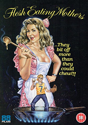 DVD cover art showing a woman holding a ladle over a boy in a pan.