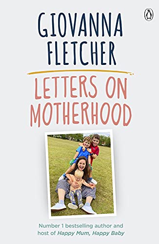 Book cover with author’s name, title, and a photo of a mother with three children.