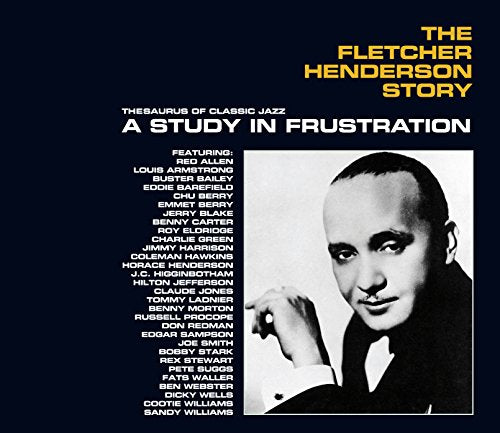 CD cover for "The Fletcher Henderson Story" featuring a portrait of Fletcher Henderson.