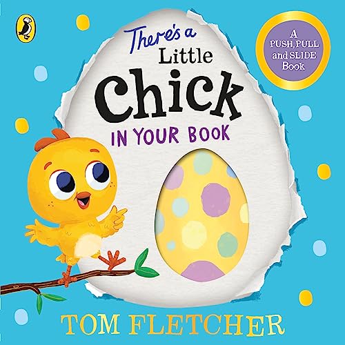 Children’s book cover with a yellow chick and cracked egg illustration.