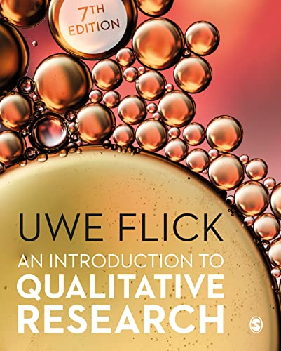 Book cover: "An Introduction to Qualitative Research," 7th edition, with bubbles.