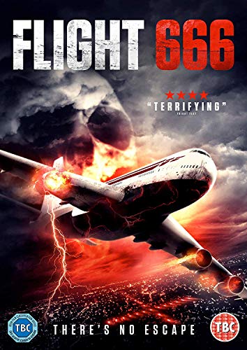DVD cover of "Flight 666" featuring a plane flying through stormy skies.