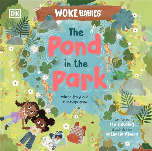 Book cover depicting a pond scene with children and wildlife.