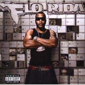 Flo Rida album cover featuring the rapper posing in front of mailboxes.