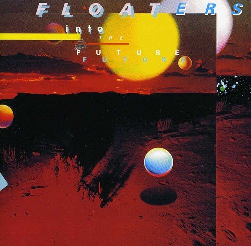 CD cover for "Floaters - Into the Future" with floating spheres.