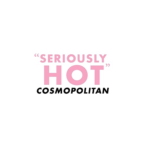 Pink and black text reads “Seriously Hot” with “Cosmopolitan” below.