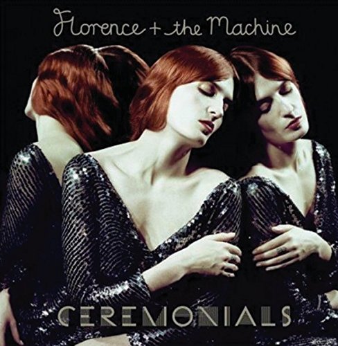 Album cover for Florence + The Machine’s “Ceremonials” featuring a repeating portrait.