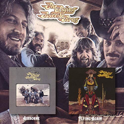 CD cover for The Flying Burrito Brothers’ “Airborne” and “Flying Again.”