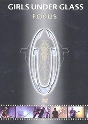 DVD cover for Girls Under Glass Focus featuring a central glowing oval emblem.