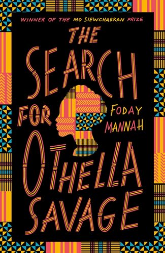 Book cover: “The Search for Othella Savage” with a silhouette portrait.