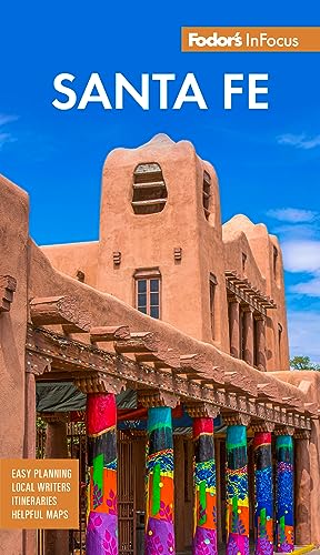 Fodor's InFocus Santa Fe travel guide with adobe building image.