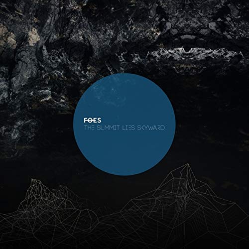 CD cover for Foes’ “The Summit Lies Skyward” with mountain imagery.