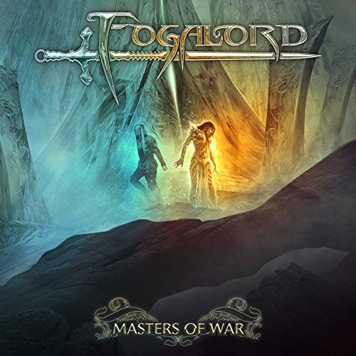Fogalord “Masters Of War” CD cover: fantasy figures in a misty landscape.