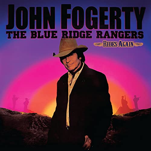 John Fogerty album cover featuring a cowboy hat and silhouetted figures.